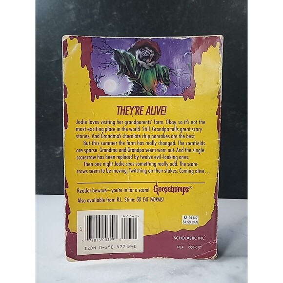 Scarecrow Walks at Midnight by R. L. Stine (1994, Trade Paperback) - Picture 8 of 10